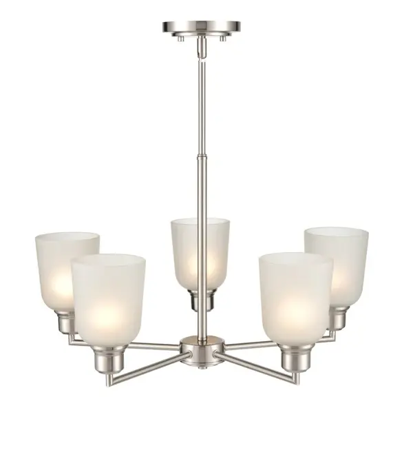 2815 Brushed Nickel Chandelier