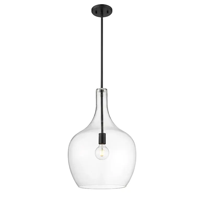 28501 Matte Black Pendant