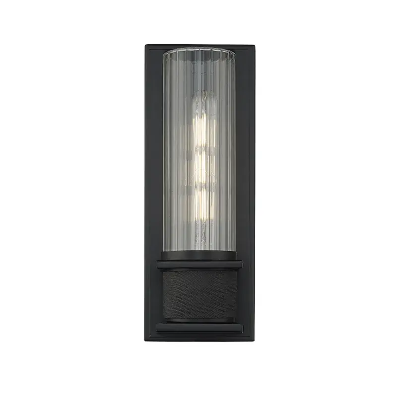 28601 Wall Sconce in Matte Black