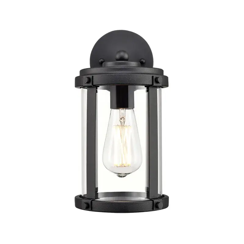 290001 Outdoor Light in Textured Black