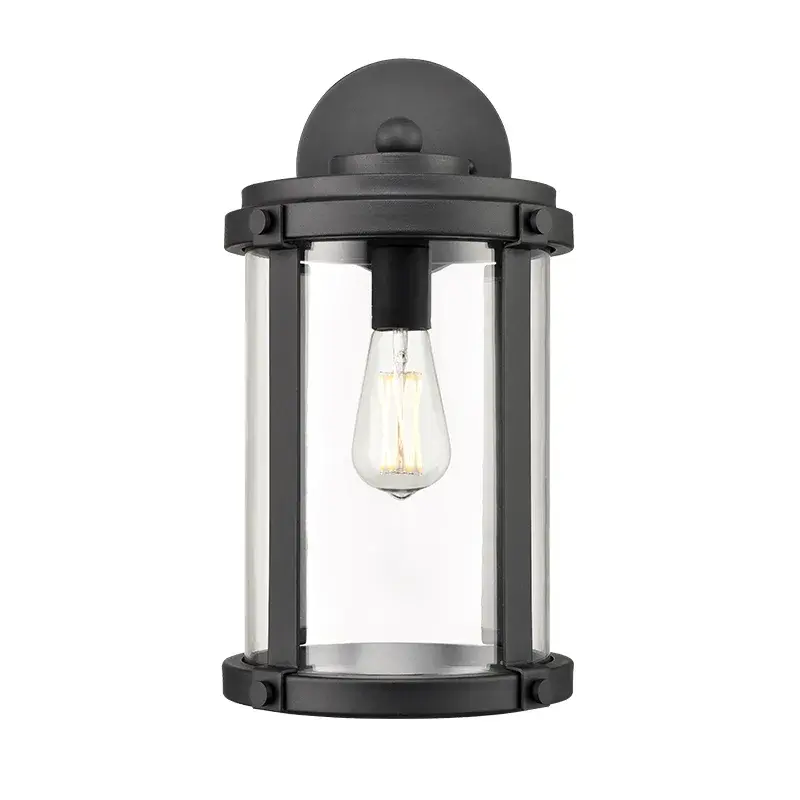 290101 Outdoor Light in Textured Black