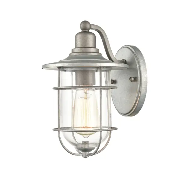 2911 Galvanized Outdoor Light