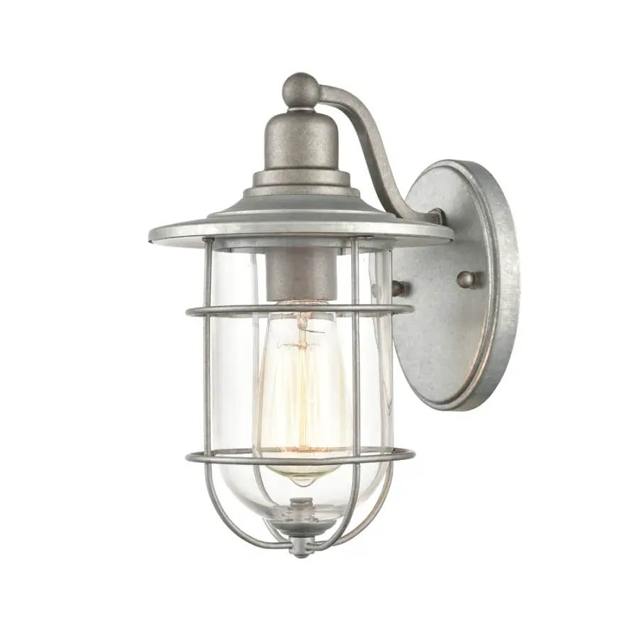 2911 Galvanized Outdoor Light