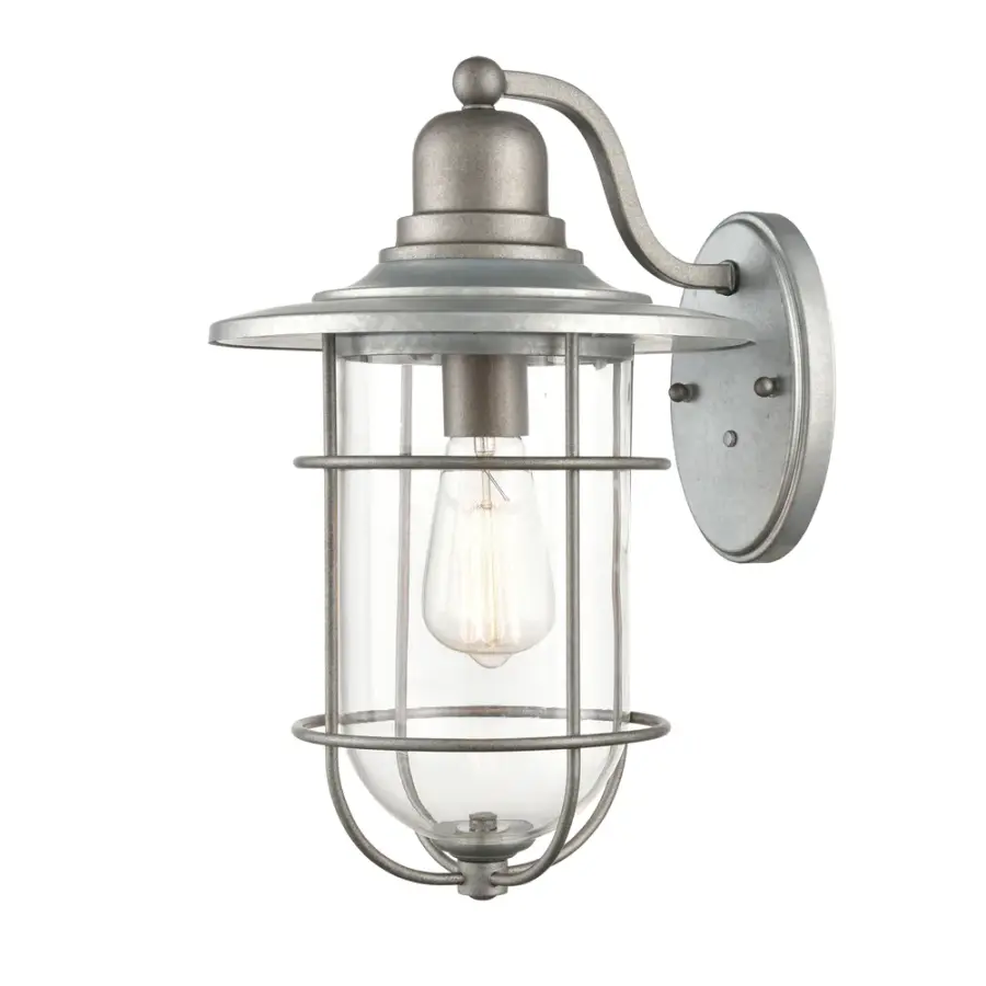 2931 Galvanized Outdoor Light