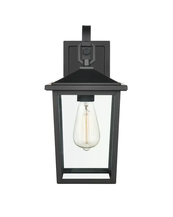 2971 Outdoor Light in Powder Coated Black