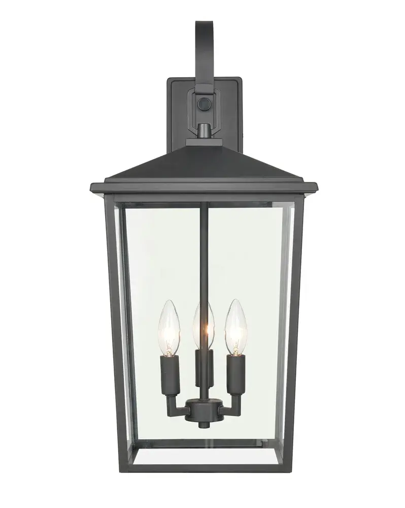 2974 Outdoor Light in Powder Coated Black