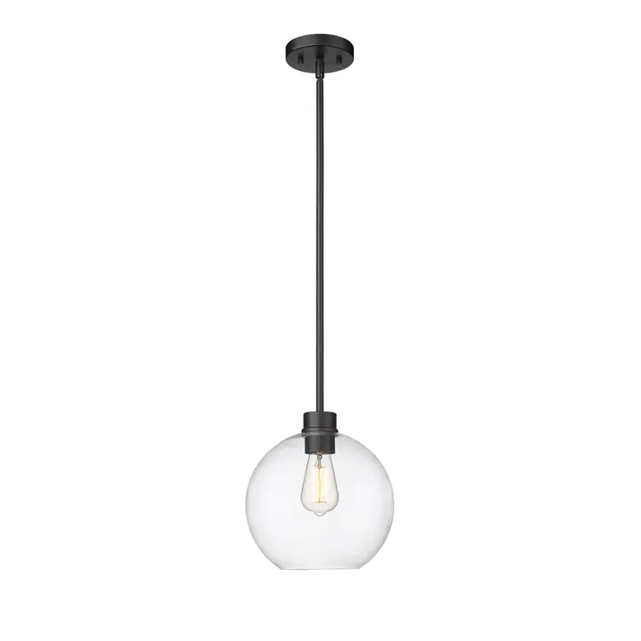 2991 Pendant Light in Powder Coated Black
