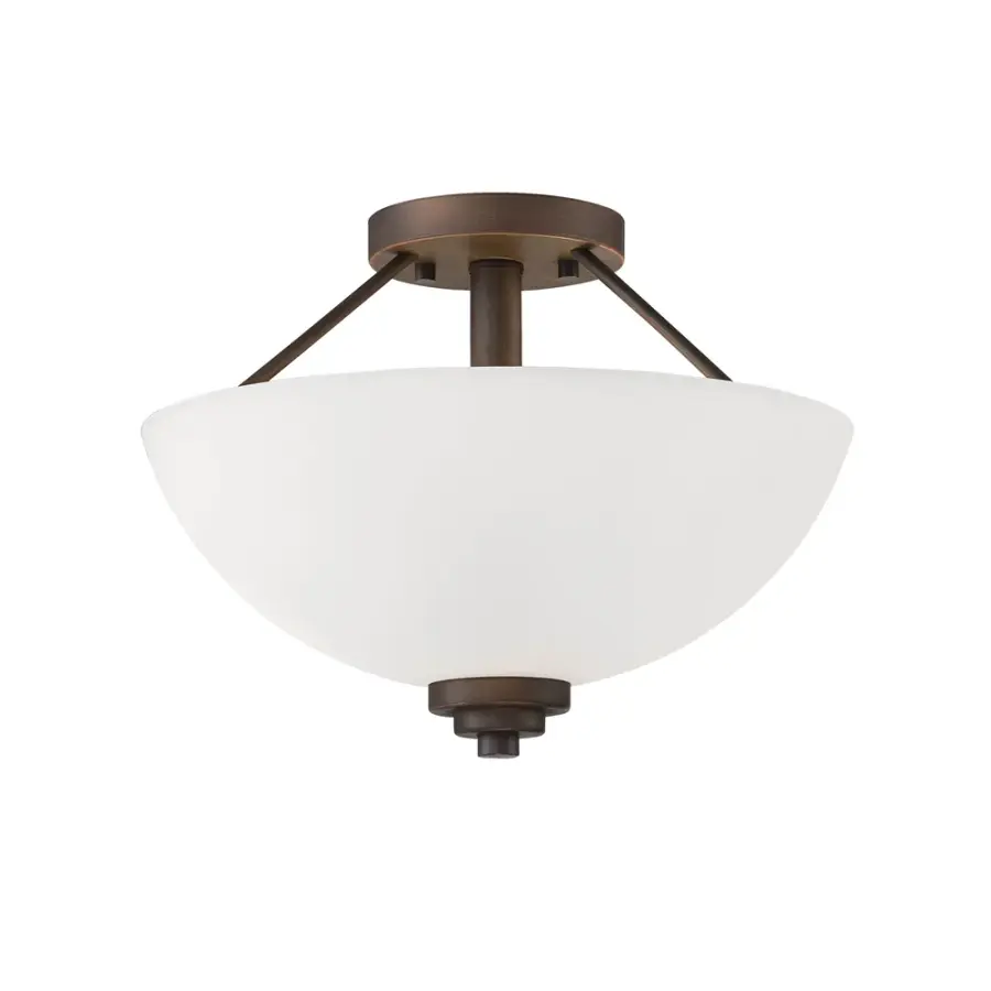 3152 Semi-Flush Mount in Bronze