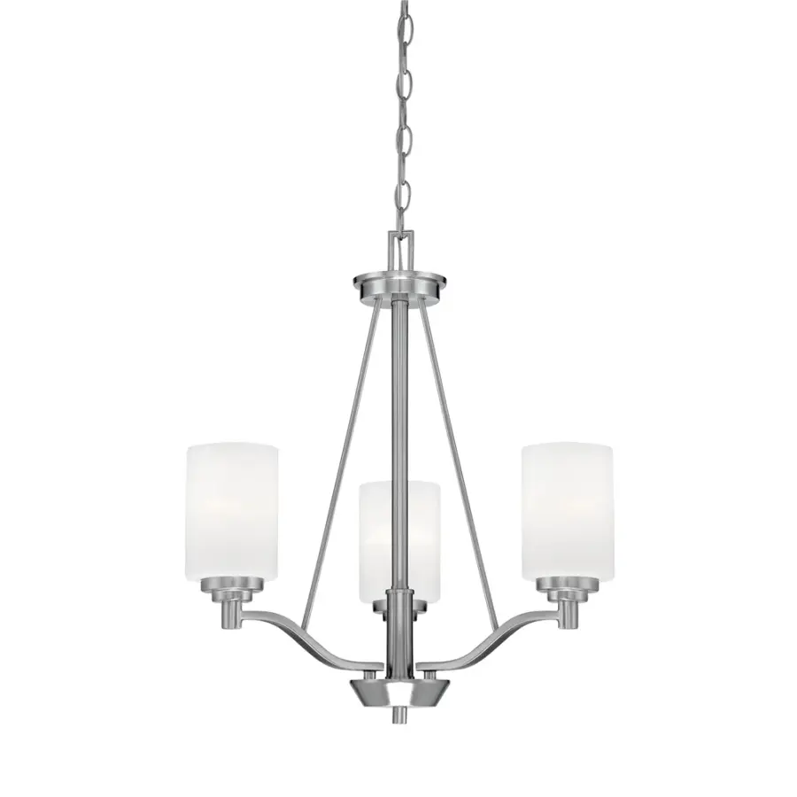 3153 Brushed Nickel Chandelier