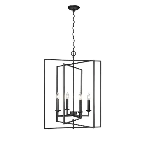 3232 Matte Black Pendant
