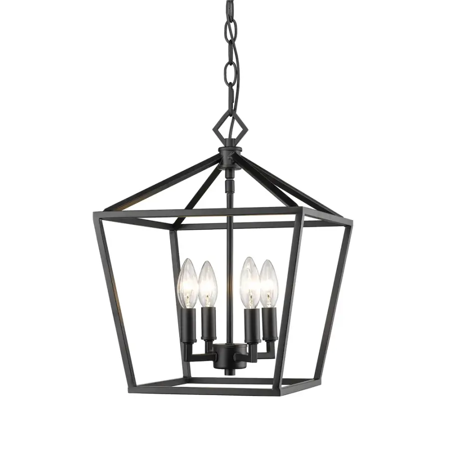3234 Matte Black Pendant