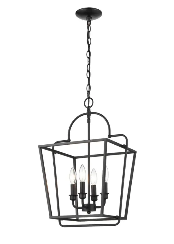 The 3237 pendant in matte black offers a contemporary aesthetic that complements modern and minimalist interiors. Its versatile design works well in residential and commercial settings.