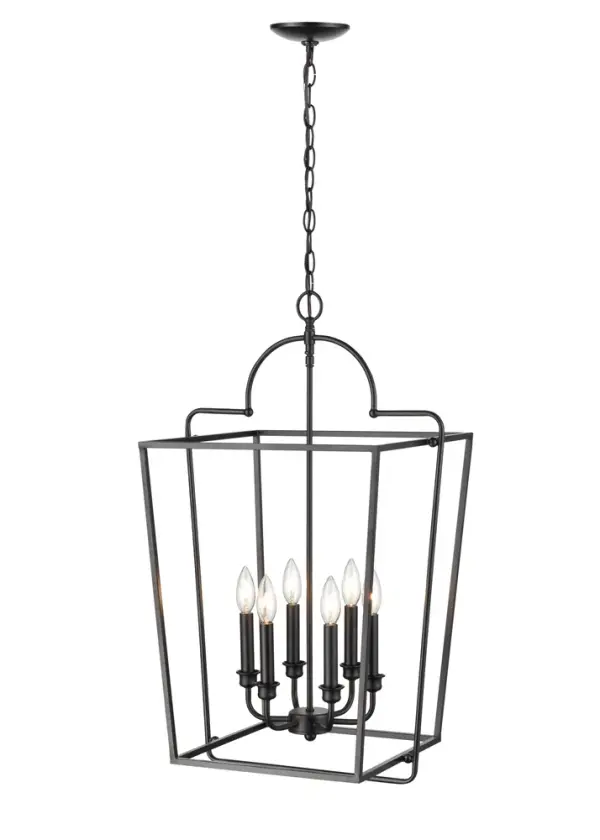 The 3238 pendant in matte black offers a contemporary aesthetic that complements modern and industrial interiors. Its versatile design works well in residential and commercial settings.