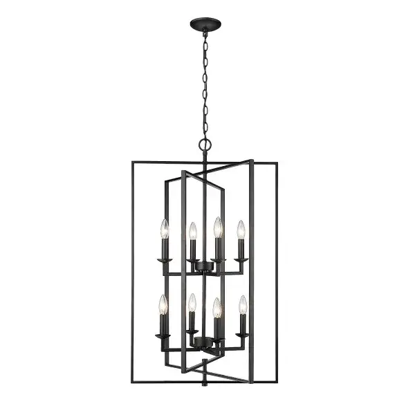 The 3248 pendant in matte black offers a contemporary aesthetic that complements modern and minimalist interiors. Its versatile design works well in residential and commercial settings.