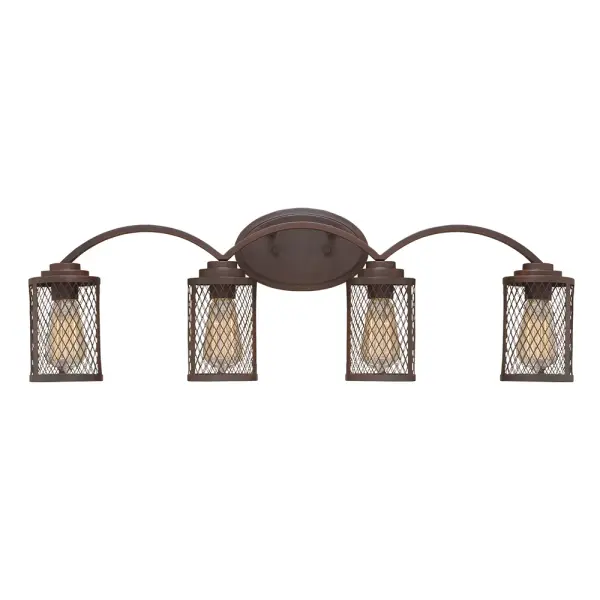 A traditional bronze vanity light fixture that brings timeless elegance to bathroom spaces. The warm bronze finish complements classic and transitional design schemes while providing functional task lighting.