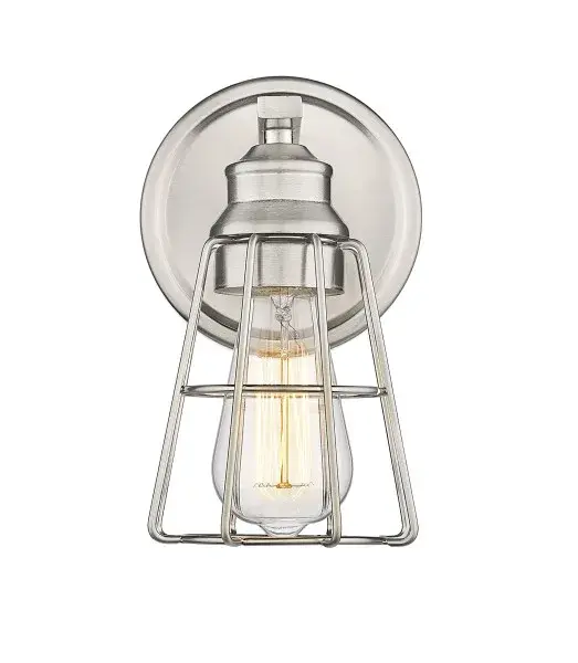 The 3381 wall sconce in brushed nickel offers a clean, transitional aesthetic that complements both contemporary and traditional interiors. Its neutral metallic finish provides versatile styling options.