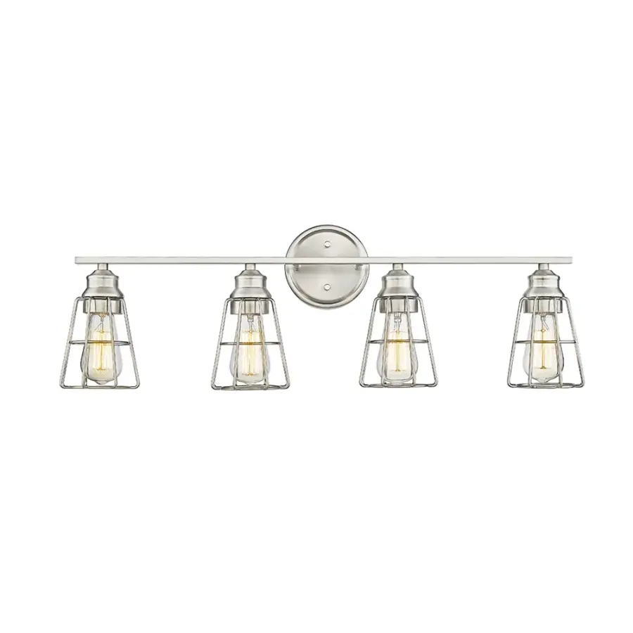 3384 Bath Vanity Light in Brushed Nickel
