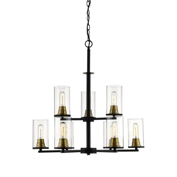 This traditional bronze chandelier brings warmth and elegance to any space. The rich bronze finish offers versatility across various interior styles, making it suitable for both residential and commercial settings.