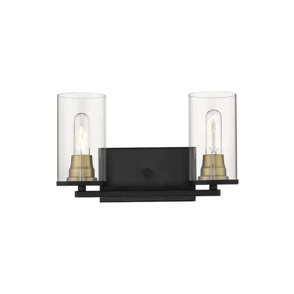 This versatile bronze vanity light from the 3492 collection brings warm, traditional styling to bathroom spaces. The bronze finish offers durability and timeless appeal, making it ideal for both residential and commercial applications.