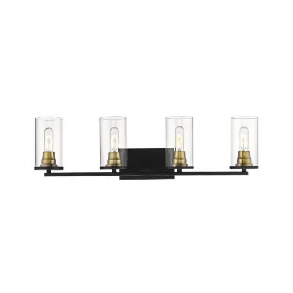 The 3494 vanity light combines traditional bronze finish with clean contemporary lines, making it an ideal choice for bathroom lighting. Its versatile design complements both classic and modern decor.