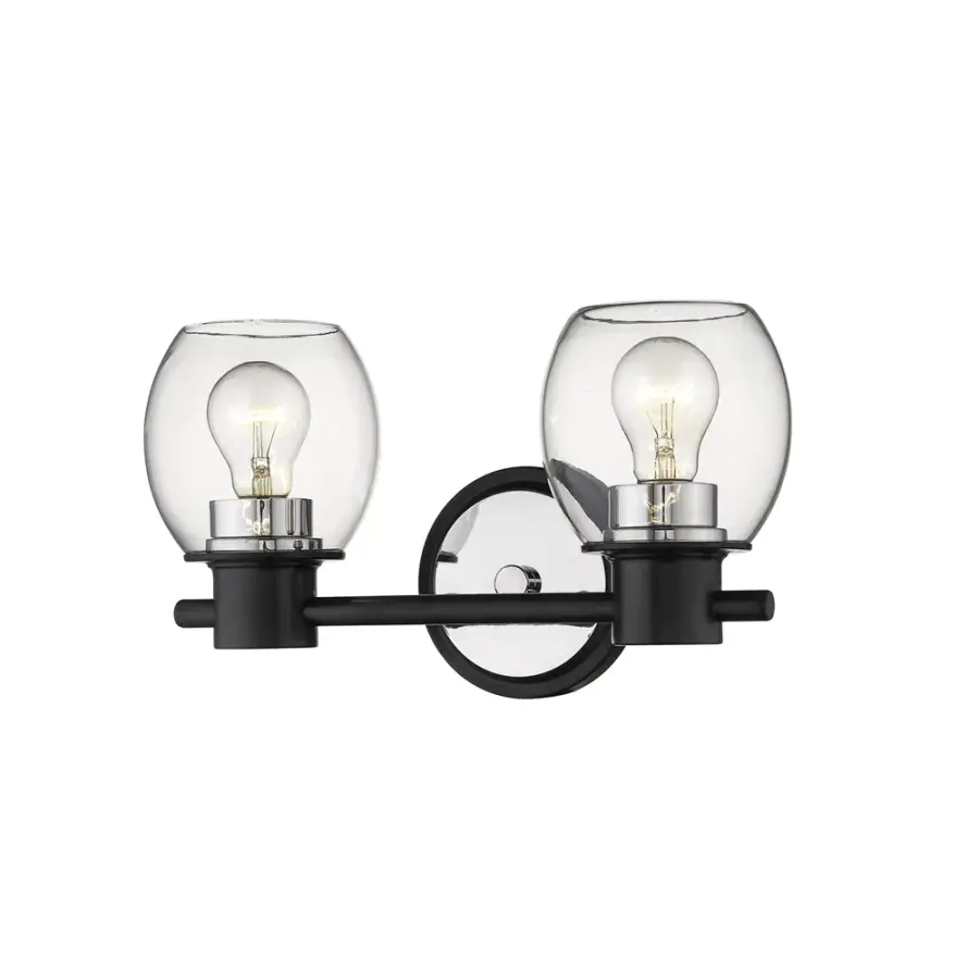 3552 Bath Vanity Light in Matte Black