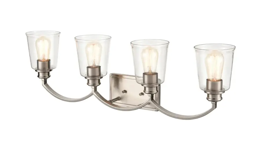 3604 Bath Vanity Light in Brushed Nickel