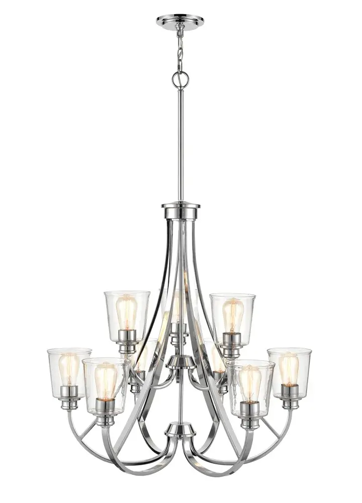 3629 Chrome Chandelier