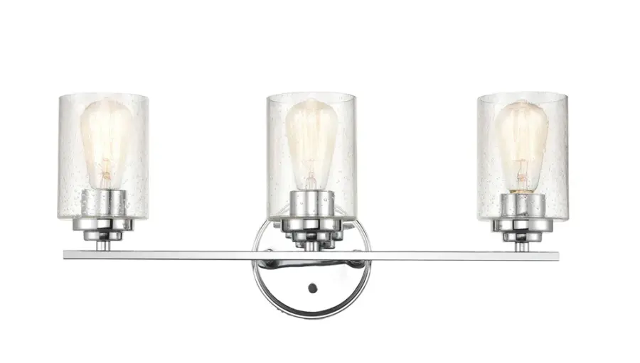 3683 Chrome Bath Vanity Light