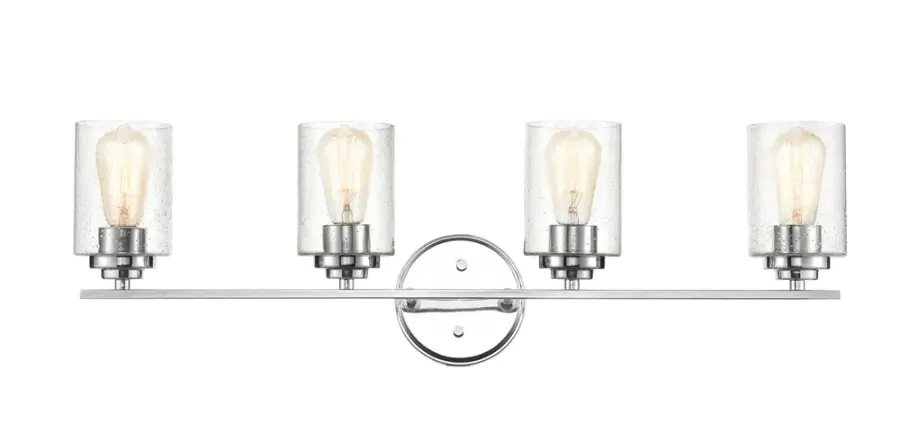3684 Chrome Bath Vanity Light
