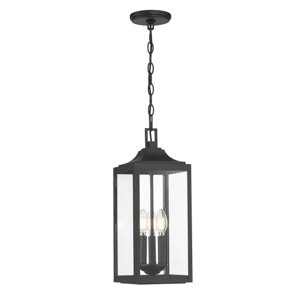 Elegant Outdoor Lantern Blending Modern Lines with Classic Appeal