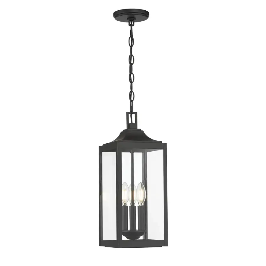 Elegant Outdoor Lantern Blending Modern Lines with Classic Appeal