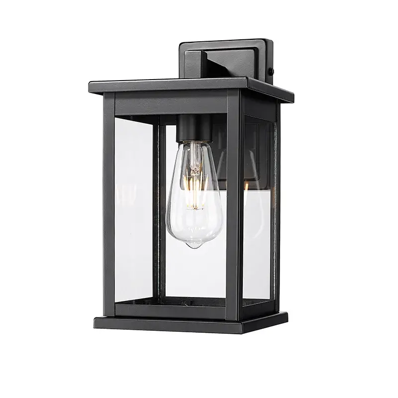 4102 Outdoor Light in Powder Coated Black