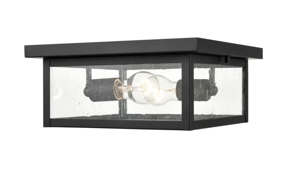 4122 Outdoor Light in Powder Coated Black