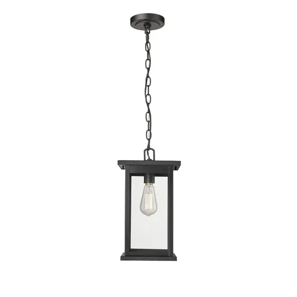 The 4123 outdoor light combines weather-resistant powder coated black finish with contemporary styling, making it ideal for modern exterior applications requiring reliable illumination.