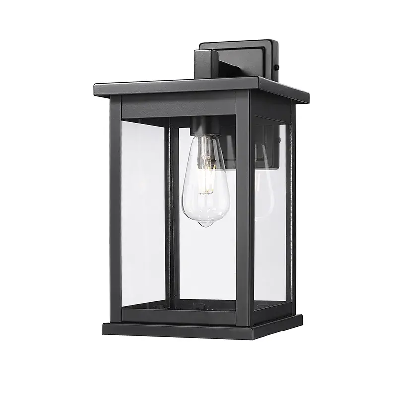 4126 Outdoor Light in Powder Coated Black