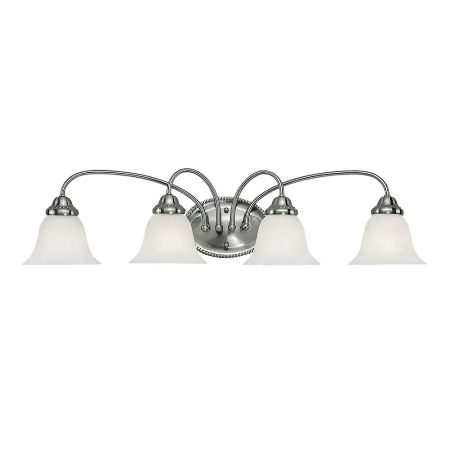 414 Collection Brushed Nickel Bath Vanity Light