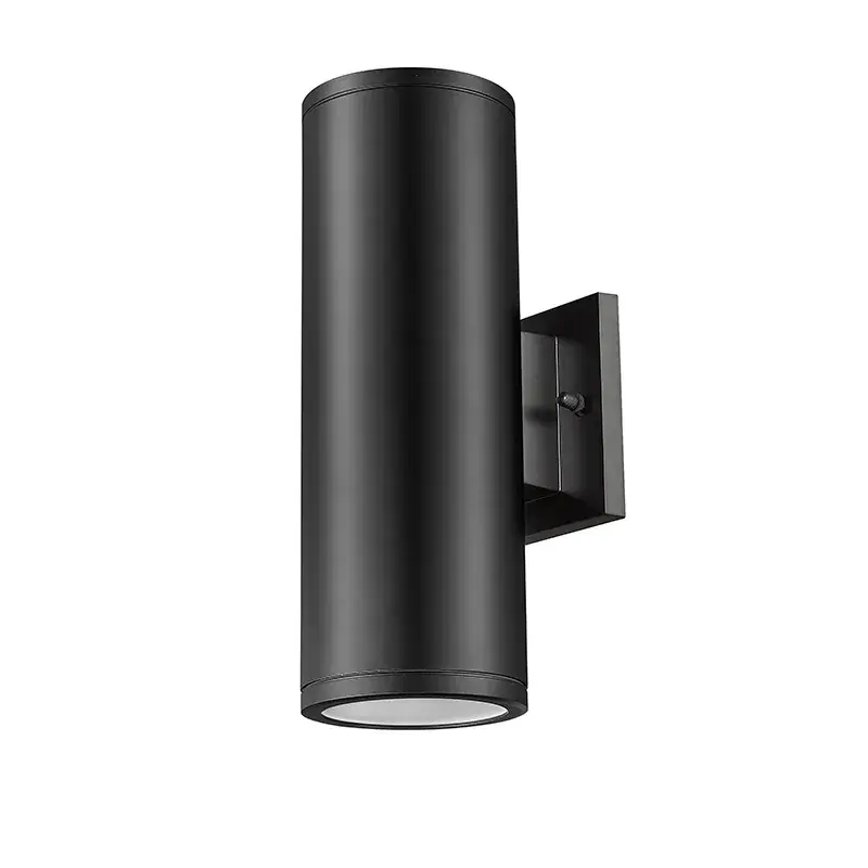 Outdoor Wall Sconce in Powder Coated Black