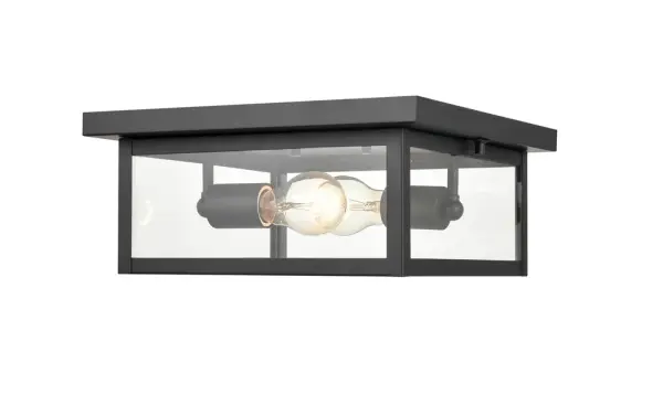 The 4202 outdoor light combines weather-resistant powder coated black finish with contemporary styling, making it ideal for modern exterior applications requiring reliable illumination.