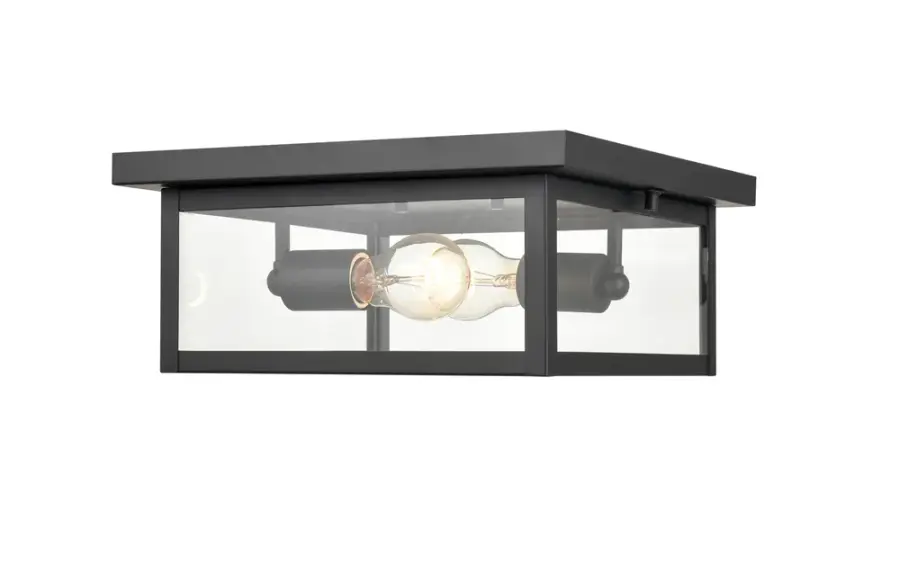 4202 Outdoor Light in Powder Coated Black