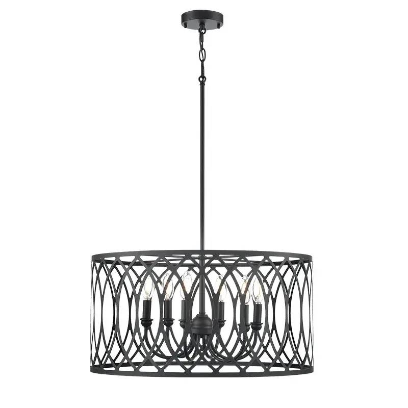 42106 Matte Black Pendant