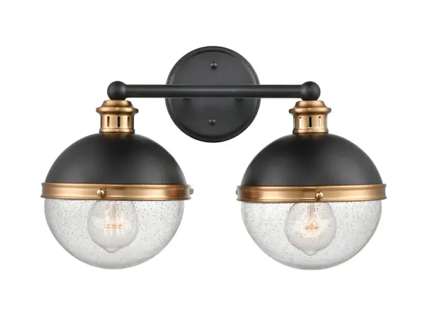The 4252 vanity light brings sleek contemporary style to bathroom spaces with its matte black finish. Perfect for modern and transitional interiors seeking clean, sophisticated lighting.