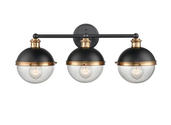 The 4253 vanity light brings sleek contemporary style to bathroom spaces with its matte black finish. Perfect for modern and transitional interiors seeking clean, sophisticated lighting.
