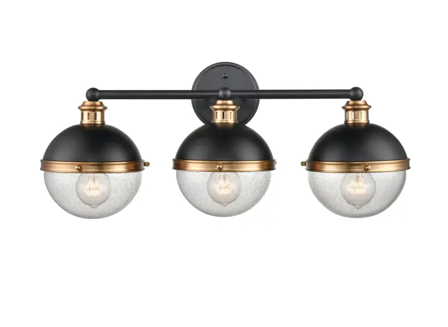 4253 Bath Vanity Light in Matte Black