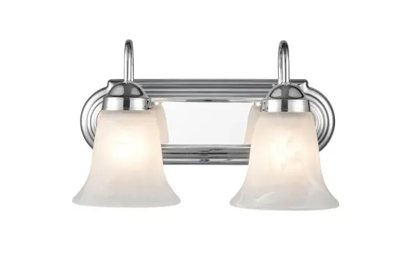 The 4282 Chrome vanity light delivers clean, contemporary styling with a polished chrome finish. Perfect for modern and transitional bathrooms, this fixture provides functional task lighting with timeless appeal.