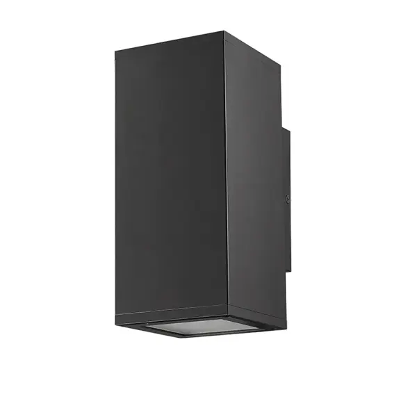 Outdoor Wall Sconce in Powder Coated Black