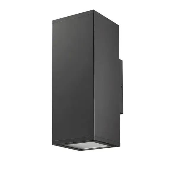 Outdoor Wall Sconce in Powder Coated Black