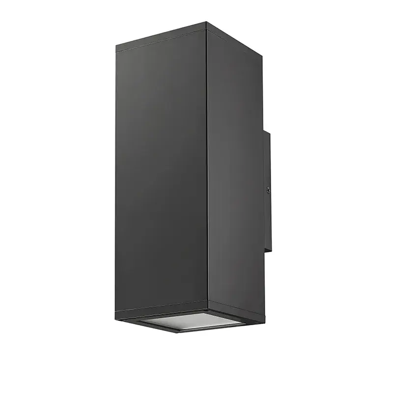 Outdoor Wall Sconce in Powder Coated Black