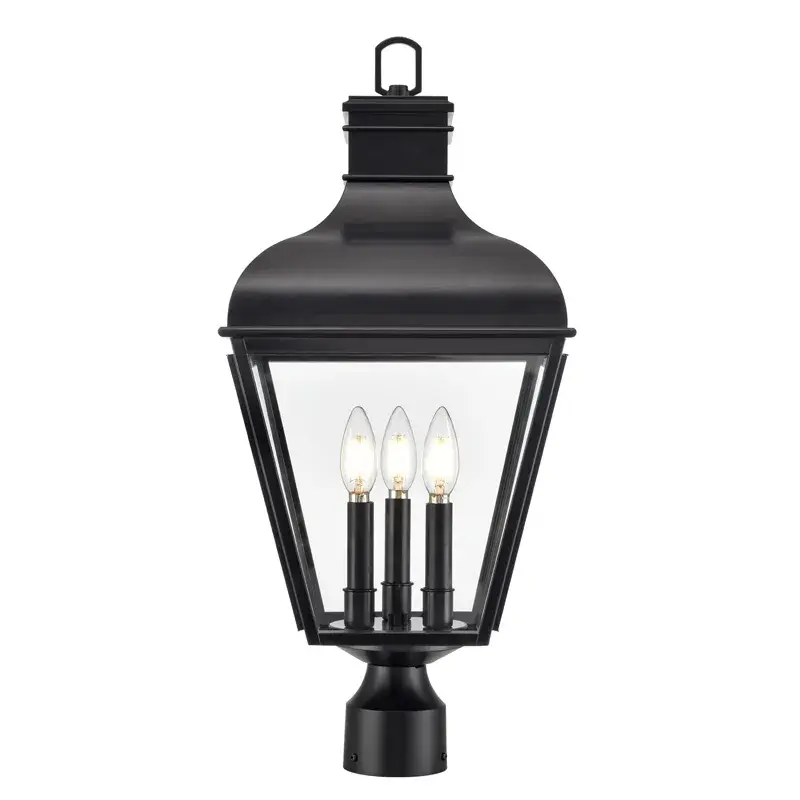 Outdoor Wall Sconce in Matte Black
