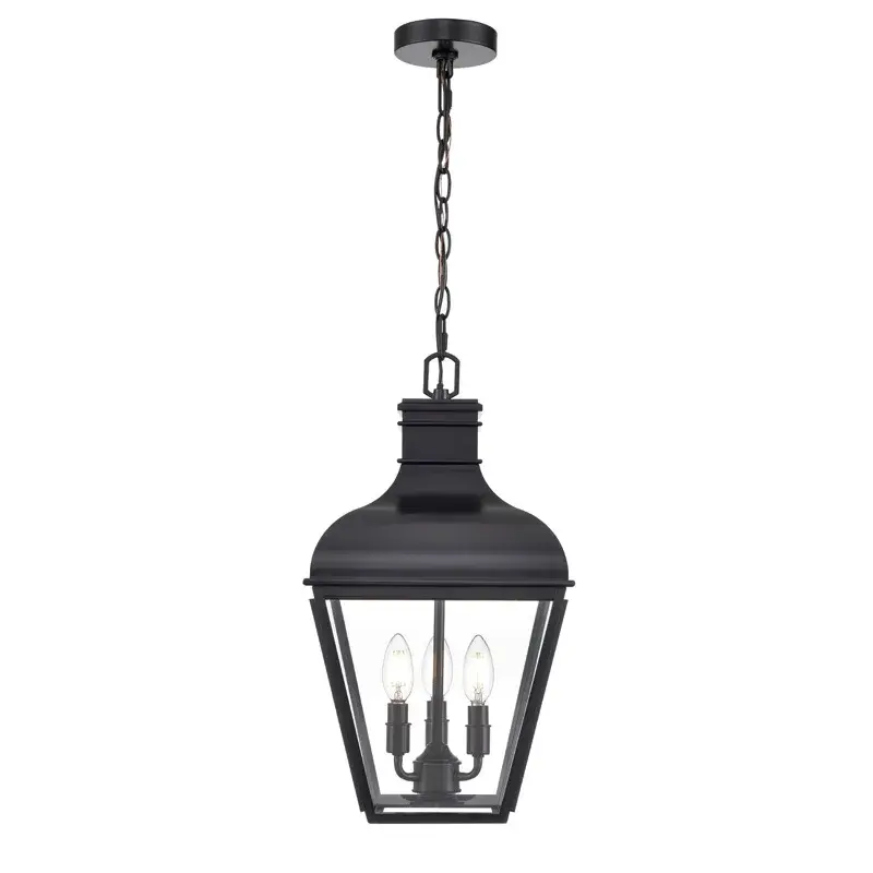 Outdoor Wall Sconce in Matte Black