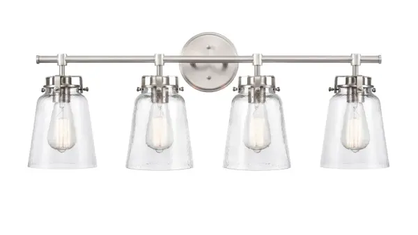 4414 Bath Vanity Light in Brushed Nickel